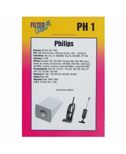 Bolsa aspirador Philips, Lg PH176-MW