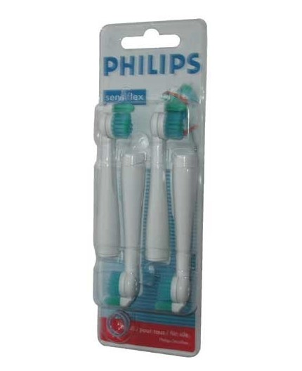 Recambio cepillo dental Philips Sensiflex (4 uds) HX201430